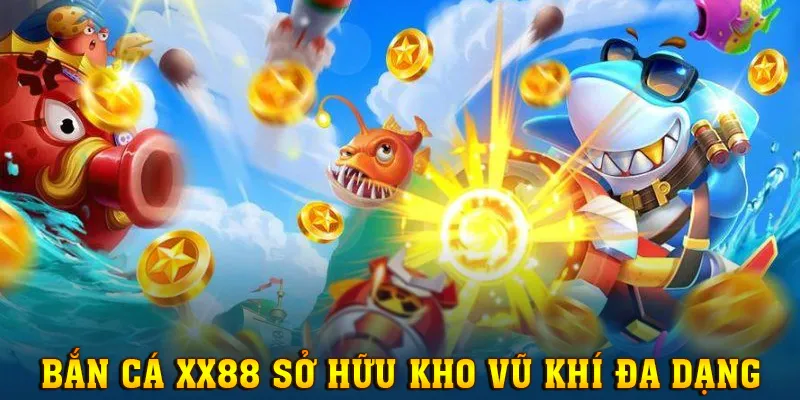 Kho vũ khí đa dạng giúp ngư thủ linh hoạt trong việc săn cá